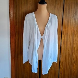 J. Jill drape front Pure Jill sweater